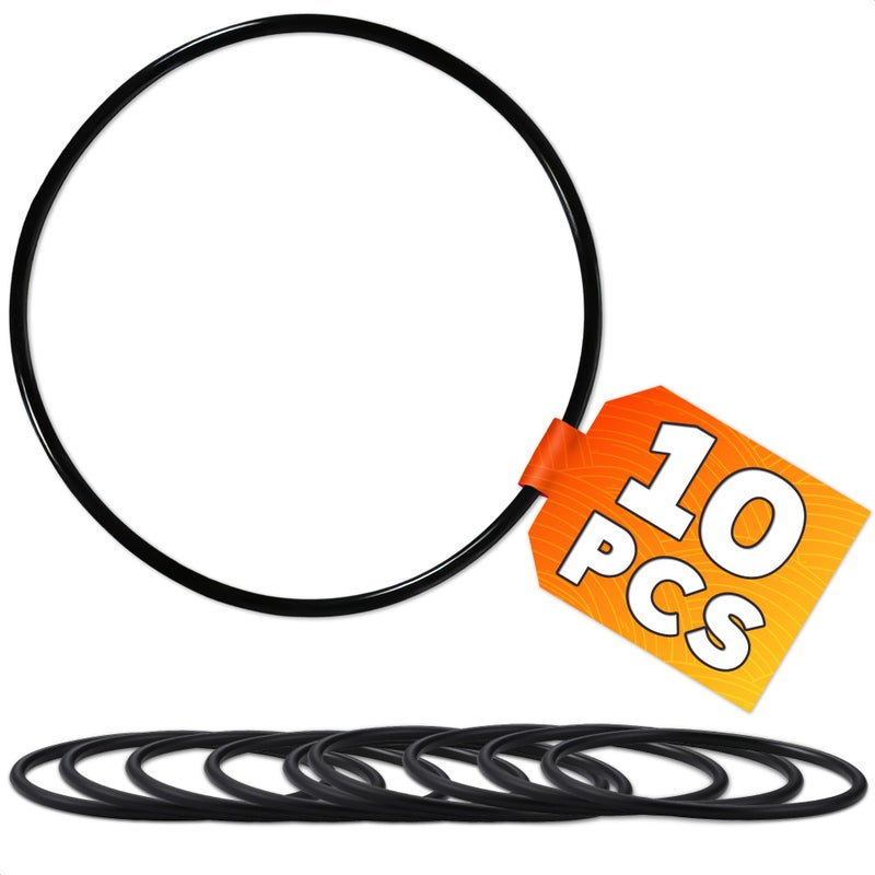 ALPENKOK 10 Pcs Black Rubber Bracelets 80s â€“ Silicone Jelly Bracelets 80's Adult Size 2.3" â€“ Soft & Stretchy Black Silicone Bracelet, Nostalgic Retro Accessories for Themed Events, Costumes & Daily Wear - Image 1